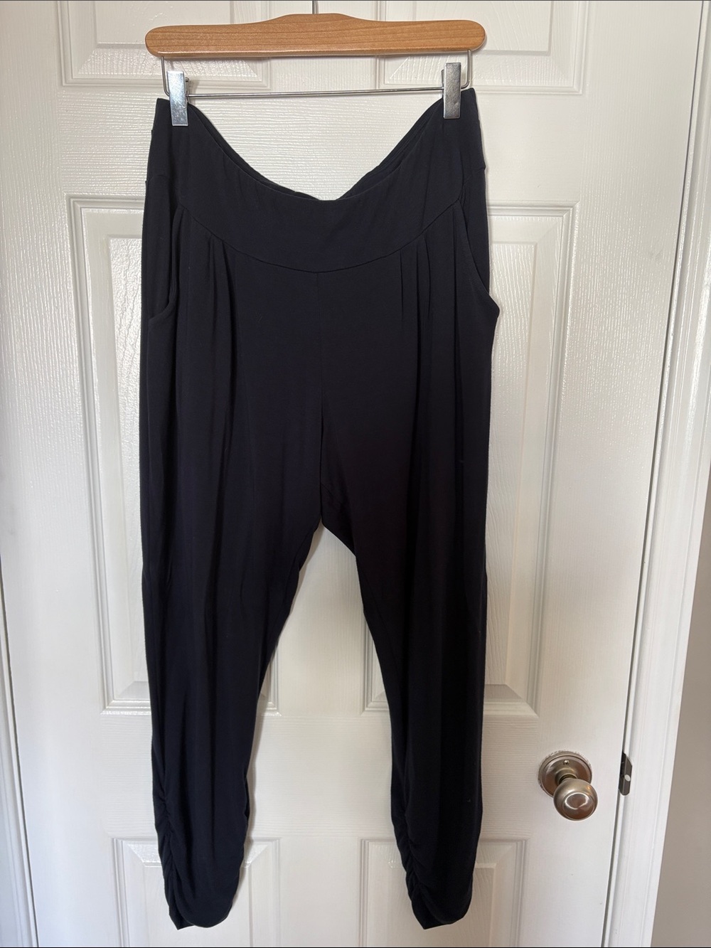 Encircled Dressy Sweatpants in Navy XL Petite
